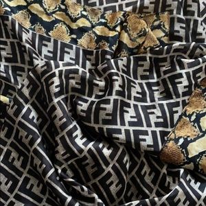Beautiful Fendi Scarf. Never worn.